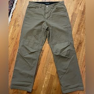 Arcteryx mens 32 x 32 canvas pants